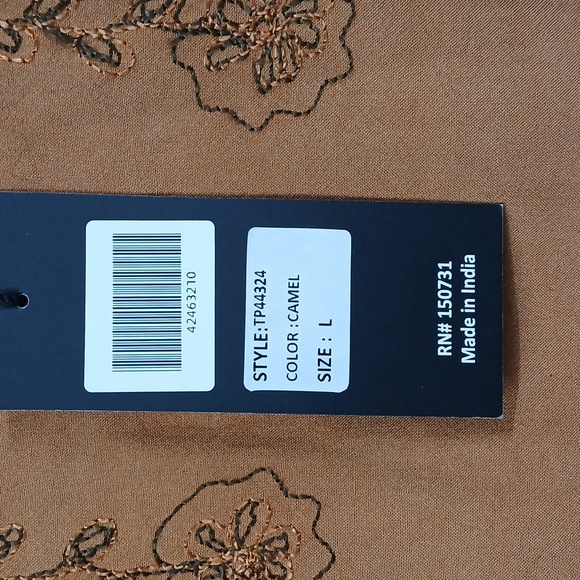 Nwt Young Threads - Western Kimono Shrug Lg - Picture 6 of 9